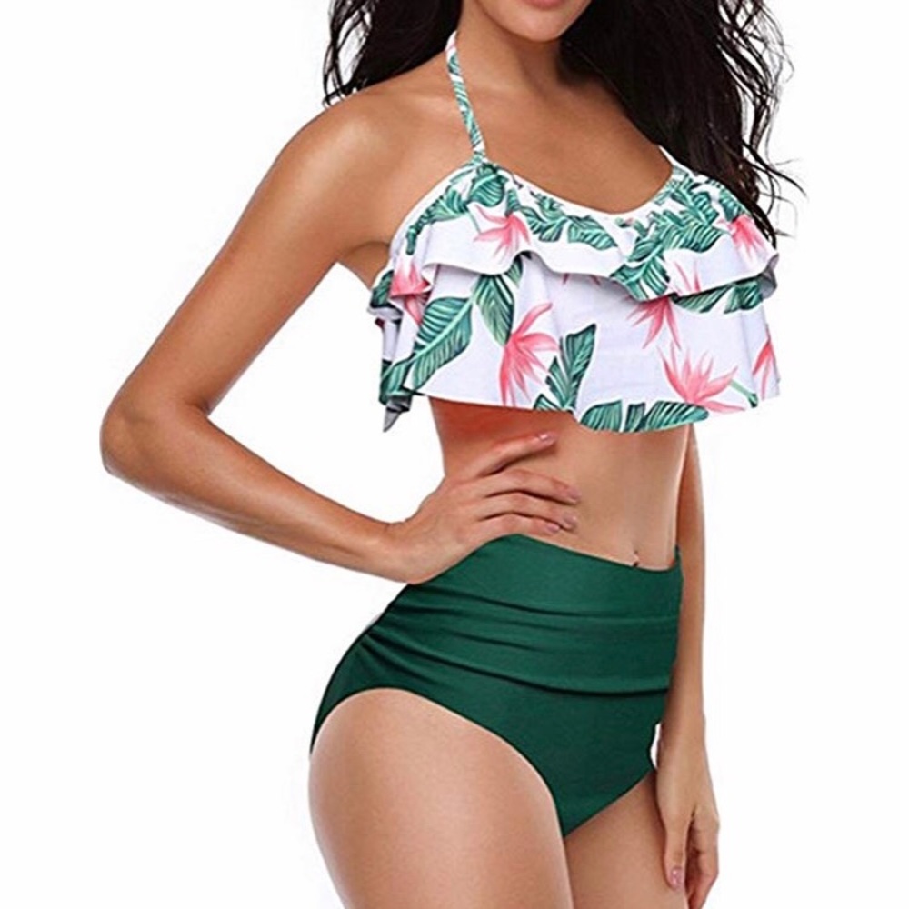 NWOT High Waisted Two Piece Swimsuit